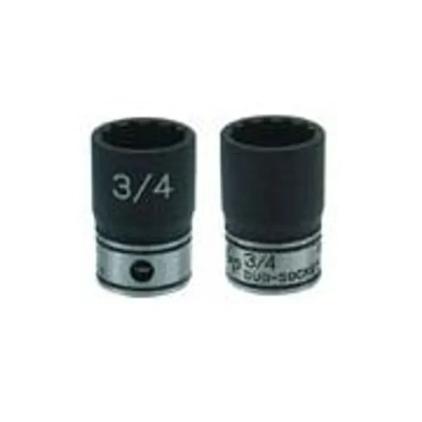 Grey Pneumatic 1/2″ Drive X 12Mm Standard Duo 6 Point Impact Socket (82012M)