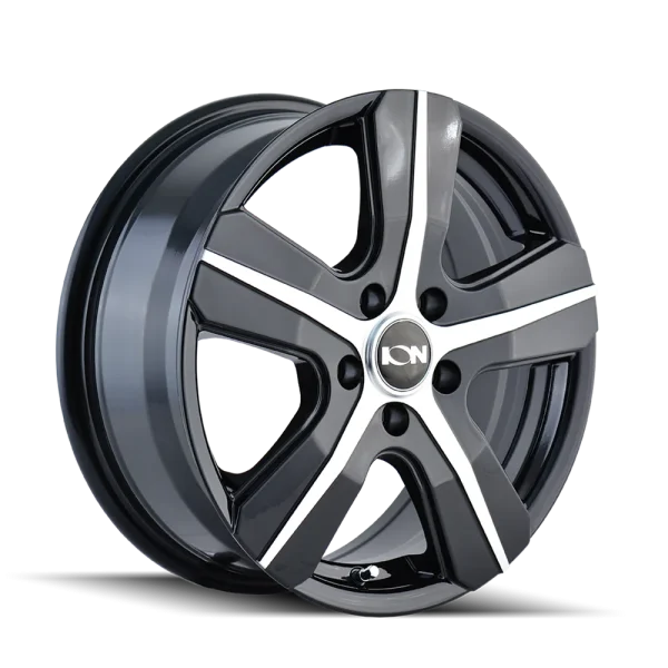 Ion Alloy 101 Gloss Machined Wheel (101-6631B, 101-6631S)