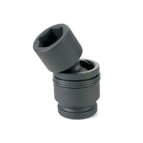 Grey Pneumatic 33Mm X 6 Point Short 1″ Drive Universal Impact Socket (4033UM)