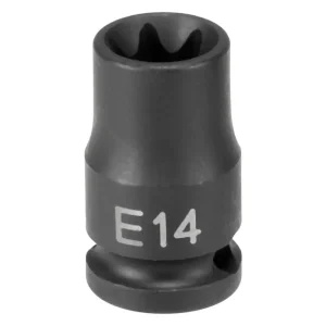 Grey Pneumatic 3/8″ Drive E6 External Torx Standard Impact Socket (1106ET)