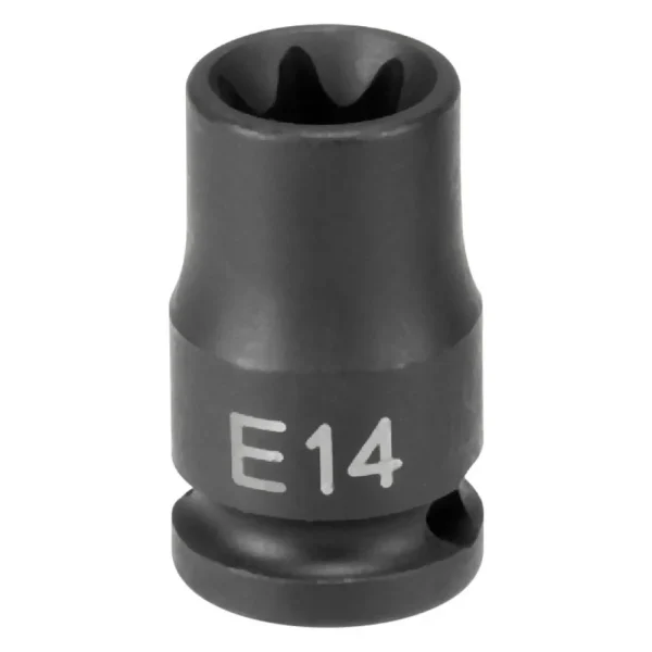 Grey Pneumatic 3/8″ Drive E6 External Torx Standard Impact Socket (1106ET)