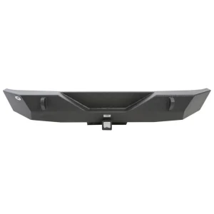 Smittybilt XRC Rear Bumper Matte Black w/ Hitch & D-Rings (SMB77855)