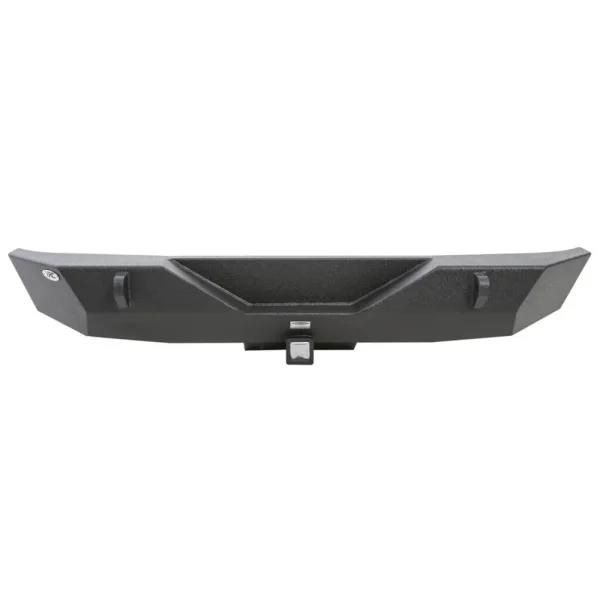 Smittybilt XRC Rear Bumper Matte Black w/ Hitch & D-Rings (SMB77855)
