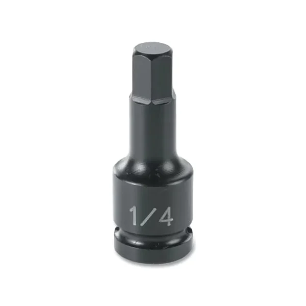 Grey Pneumatic Impact Driver, 1/4″ Drive, 4″ Length, Hex (99104M)