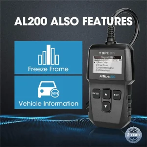 Topdon USA Obd2 Scanner (AL200) - view 2