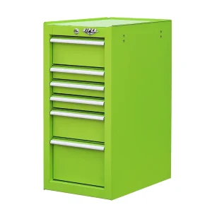 Viper Tool Storage Lime Green 16″ 6-Drawer Side Cabinet (V1606SCLG)