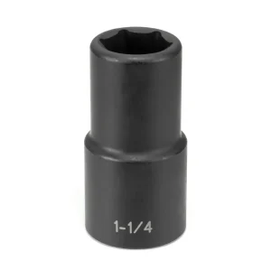 Grey Pneumatic 54Mm X 6 Point Deep #5 Spline Impact Socket (5035MDT)