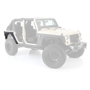 Smittybilt XRC Rear Corner Armor w/ Inner Liner for 07-18 Wrangler JK 4-Dr (SMB76882)