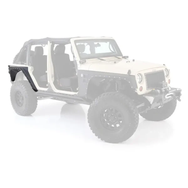 Smittybilt XRC Rear Corner Armor w/ Inner Liner for 07-18 Wrangler JK 4-Dr (SMB76882)