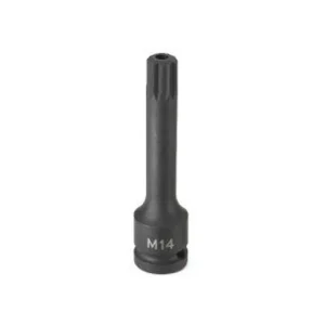 Grey Pneumatic M16 Triple Square Tamper-Proof Impact Plug Socket 1/2″ Drive (21164ST)