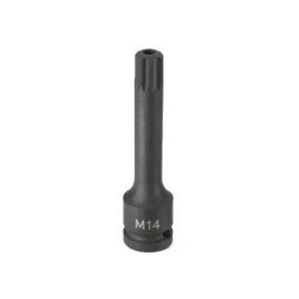 Grey Pneumatic M16 Triple Square Tamper-Proof Impact Plug Socket 1/2″ Drive (21164ST)