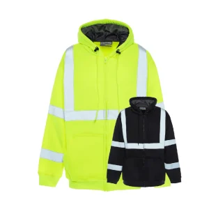 Utility Pro HiVis Lightweight ANSI Class 3 Soft Shell Sweatshirt