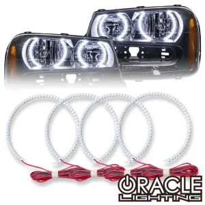 Oracle Lighting 2002-2009 Chevrolet TrailBlazer LED Headlight Halo Kit (3972-001, 3972-002, 3972-330, 3972-333, 3972-...