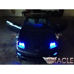 Oracle Lighting 2005-2013 Chevrolet Corvette C6 LED Fog Light Halo Kit (1176-001, 1176-002, 1176-003 - view 2