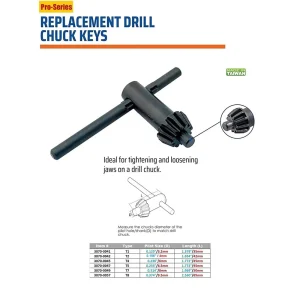 HHIP SMALL 4-IN-1 K1-4 DRILL CHUCK KEY (3070-0048) - view 2