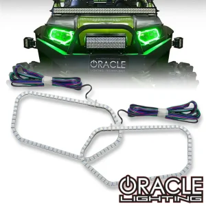 Oracle Lighting 2009-2016 Polaris RZR LED Headlight Halo Kit (2244-330)