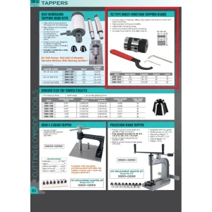 HHIP 1/8-1/2″ JT33 TC TYPE MULTI FUNCTION TAPPING HEAD (3900-1256) - view 4