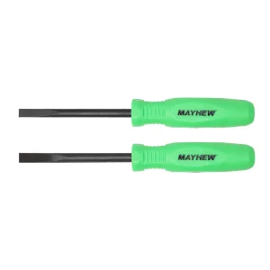 Mayhew 2 Pc Mini Heavy Duty Pry Bar Set Green (31093GN)