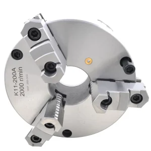 HHIP 8″ FRONT-MOUNT TOP REVERSIBLE SELF CENTERING 3-JAW PLAIN BACK CHUCK (3900-3432) - view 4