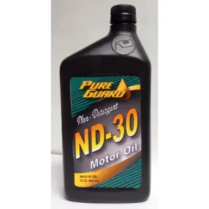 Pure Guard Conventional Non-Detergent Motor Oil 30W 1 Quart – ND30