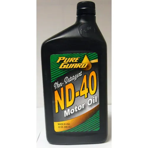 Pure Guard Conventional Non-Detergent Motor Oil 40W 1 Quart – ND40