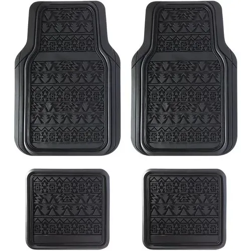 Pilot Automotive Black Aztec Rubber Floor Mat – FM337E