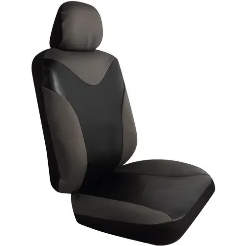 Pilot Automotive Black, Gray Bucket Low Back Seat Cover – SC558-2