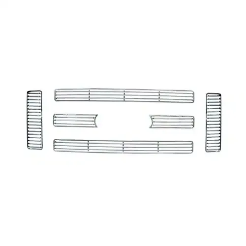 Bully Truck ABS Plastic Triple Chrome-Plated Finish Grille Insert – GI47