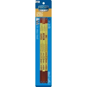Century Drill & Tool 12 Inch Cobalt Bi-Metal Hacksaw Blade – 4433