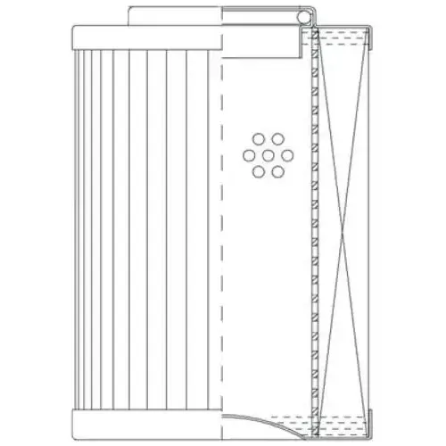WIX Industrial Hydraulic Filter – D36F12GA