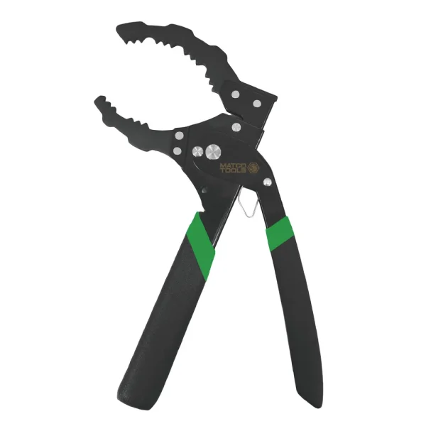AUTO-ADJUSTABLE OIL FILTER PLIERS – GREEN