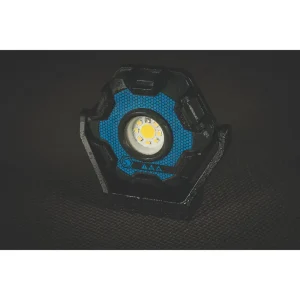 1,000 LUMENS MINI HANDHELD RECHARGEABLE FLOODLIGHT – BLUE - view 3
