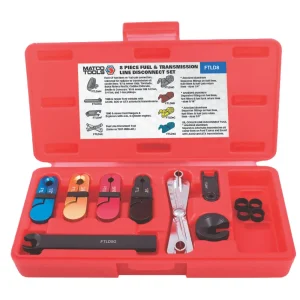 8 PIECE FUEL AND TRANSMISSION LINE DISCONNECT SET - view 2