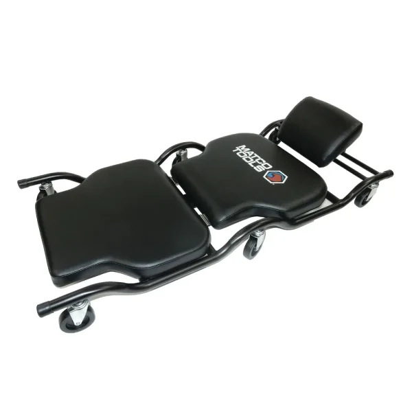44″ HEAVY-DUTY ADJUSTABLE BACK CREEPER-BLACK