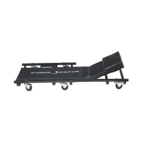 40″ SILVER EAGLE HEAVY-DUTY PADDED MECHANIC CREEPER WITH ADJUSTABLE HEADREST-BLACK - view 4