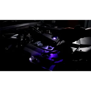 10W LED RECHARGEABLE FLASHLIGHT WITH UV AND LASER - view 4