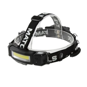 200 LUMENS SLIM PROFILE RECHARGEABLE COB LED HEADLAMP-BLACK - view 2