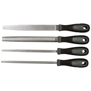 4 PIECE 8″ DIAMOND FILE SET - view 2