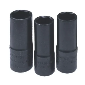 1/2″ DRIVE 3 PIECE 6 POINT THIN WALL FLIP SOCKET SET