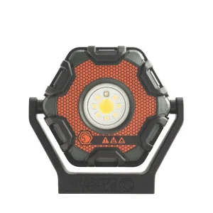 1,000 LUMENS MINI HANDHELD RECHARGEABLE FLOODLIGHT – ORANGE - view 4