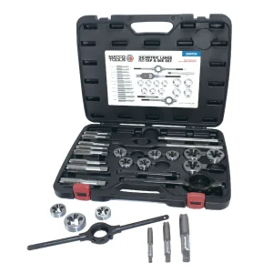 25 PIECE METRIC LARGE TAP AND DIE SET