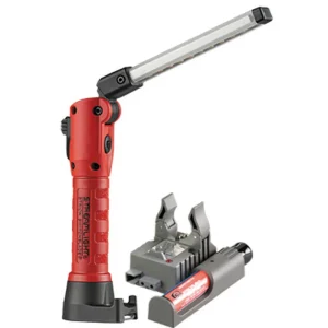 STREAMLIGHT STRION SWITCHBLADE RECHARGEABLE LIGHT WITH PIGGYBACK CHARGER – RED