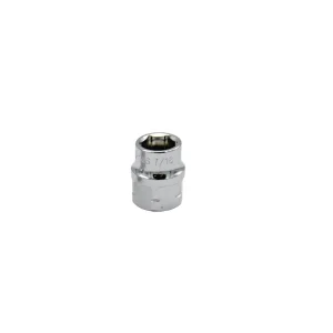 3/8″ AND 17MM DUAL DRIVE 7/16″ SAE 6 POINT LOW PROFILE SOCKET