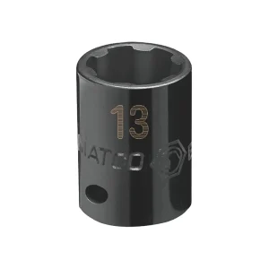1/4″ DRIVE 13MM METRIC PRO NON-SLIP IMPACT SOCKET