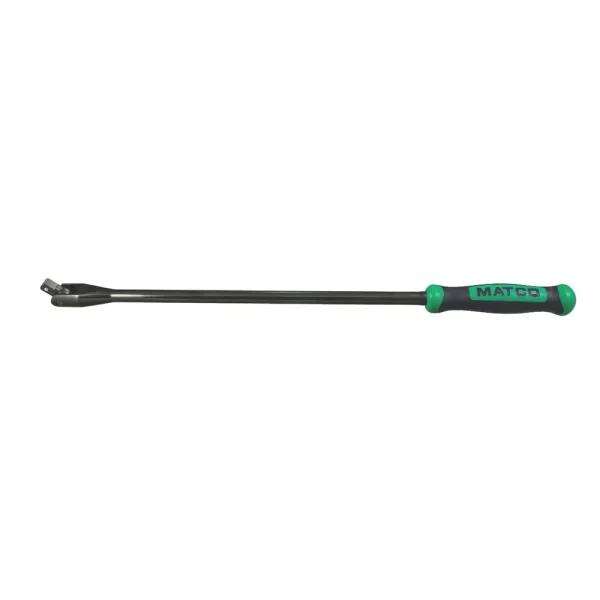 1/2″ DRIVE 24″ LONG BLACK CHROME BREAKER BAR – GREEN