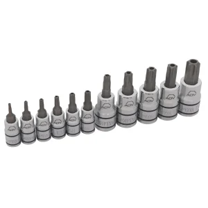 11 PIECE 1/4″ AND 3/8″ DRIVE ADV TAMPER-RESISTANT TORX® BIT SOCKET SET