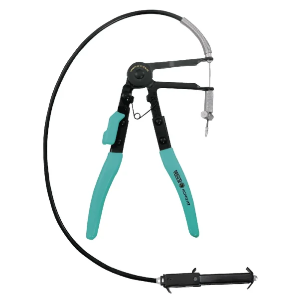 RATCHETING HOSE CLAMP PLIERS – TEAL