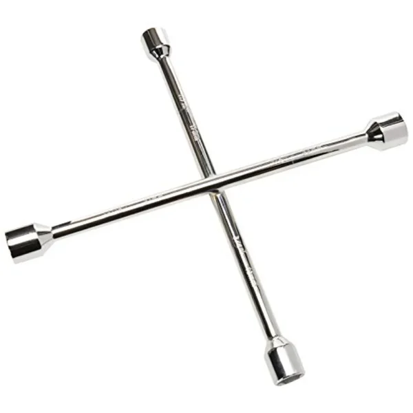 Performance Tool W2 Black 14″ Metric 4-Way Cross Lug Wrench