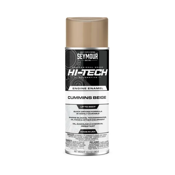 Seymour Hi-Tech Engine Spray Paint, Cummins Beige (EN-73)