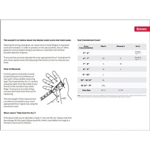Kinco 2014HK-L Leather Work Gloves, Synthetic Leather Palm, Poly Spandex Back - view 4